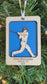 Personalized Baseball Card Ornament