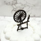 Spinning Wheel Cake Topper / Flower Arrangement Stem / Sleeping Beauty Topper