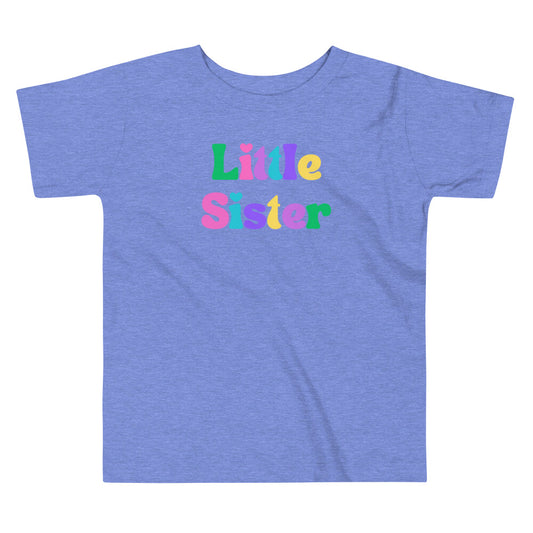 Little Sister Shirt Matching Sibling Shirt Toddler Tee