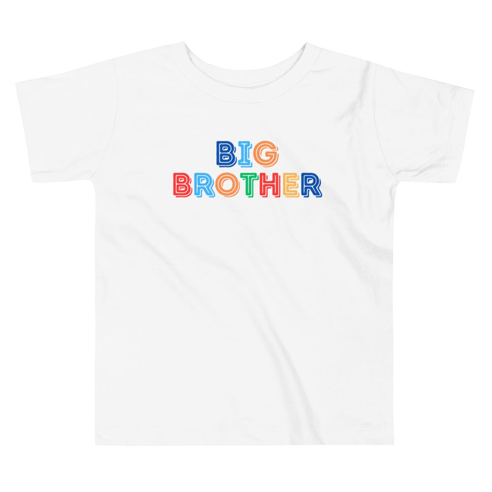 Big Brother Shirt Pregnancy Reveal Shirt Toddler Tee