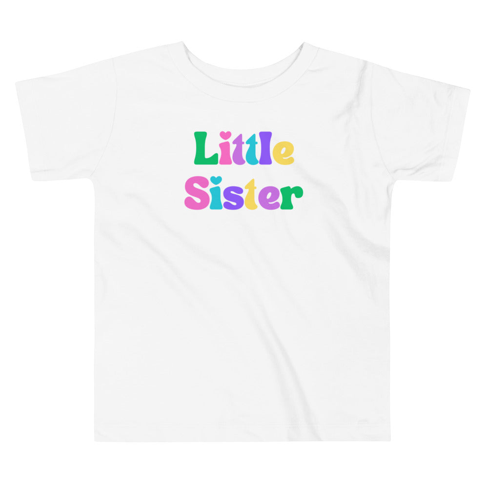 Little Sister Shirt Matching Sibling Shirt Toddler Tee