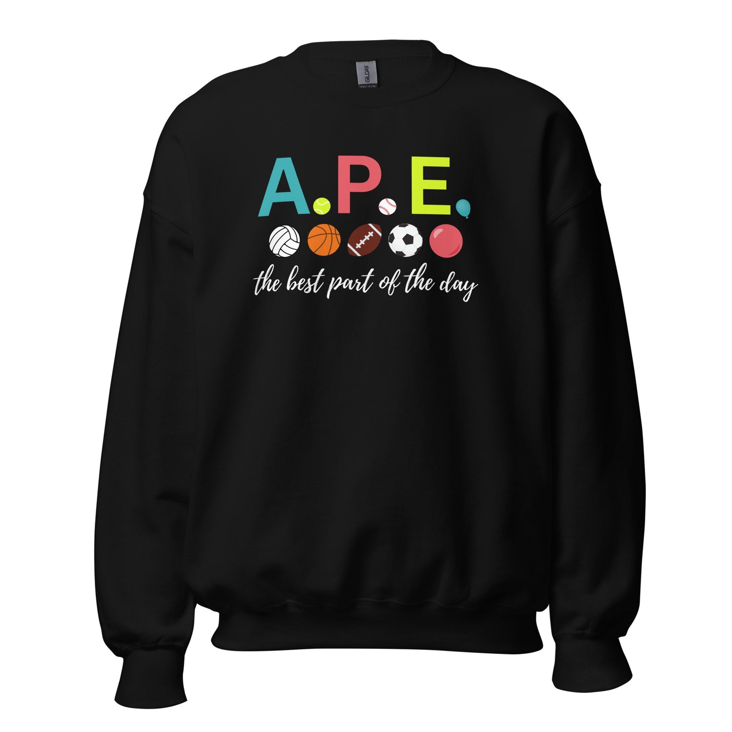 Adapted Physical Education Teacher Sweatshirt Specials A.P.E.