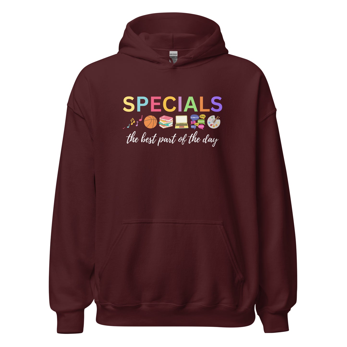 Specials Hoodie Teacher Sweatshirt PE Teacher Shirt Music Teacher Shirt Art Teacher Shirt Librarian Shirt Technology Teacher Shirt