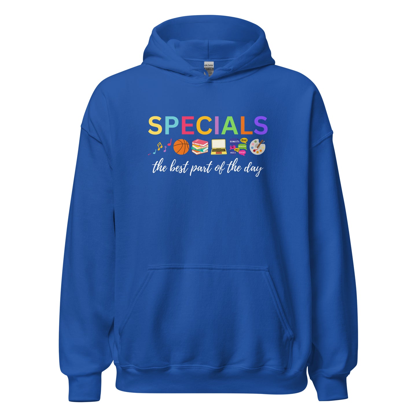 Specials Hoodie Teacher Sweatshirt PE Teacher Shirt Music Teacher Shirt Art Teacher Shirt Librarian Shirt Technology Teacher Shirt