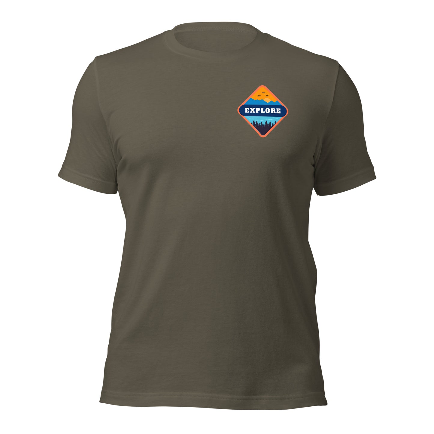 Explore Nature Shirt Mountain Shirt Hiking Shirt Camping Shirt Get Outside Tshirt