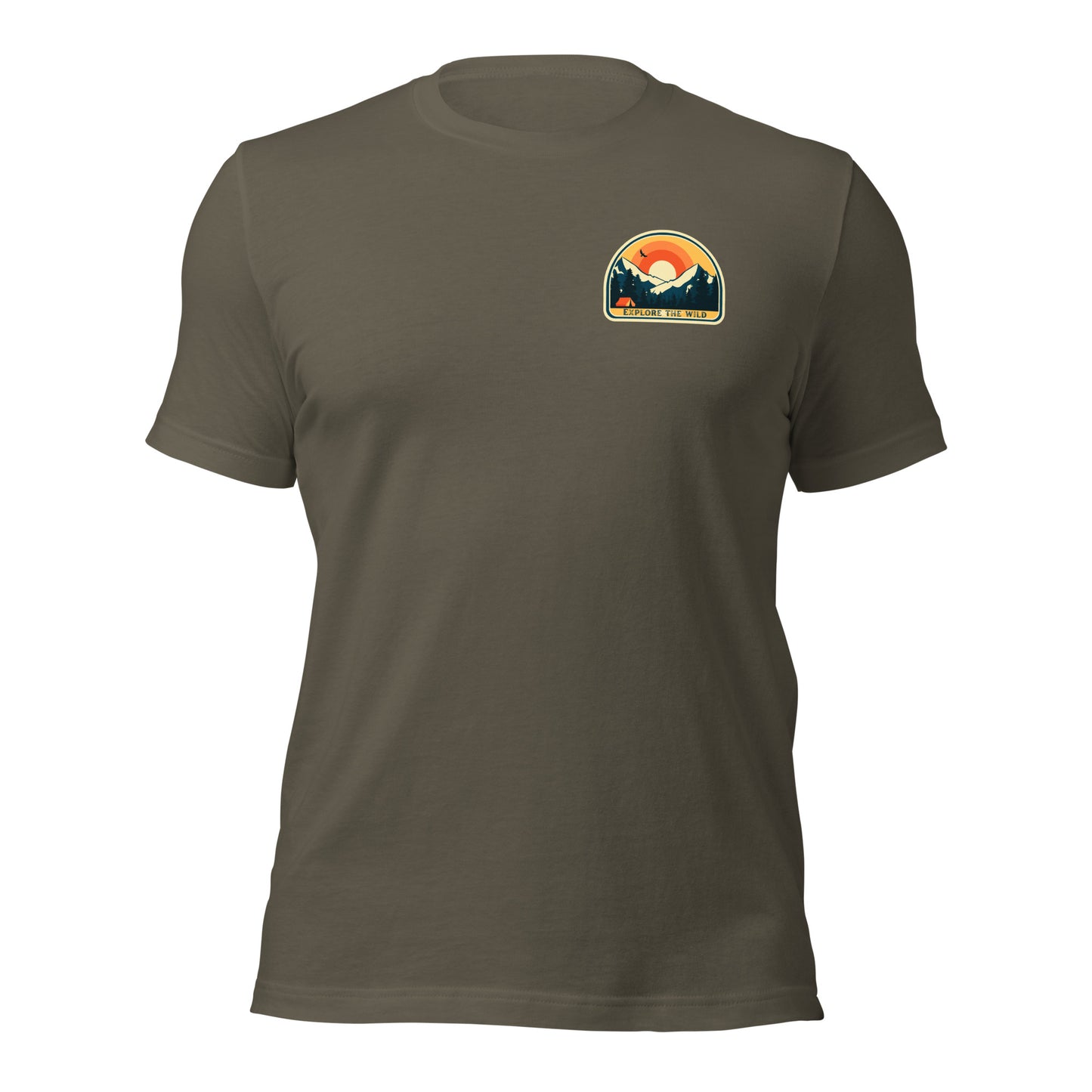 Explore the Wild Shirt Camping Shirt Mountain Life Shirt Hiking Shirt