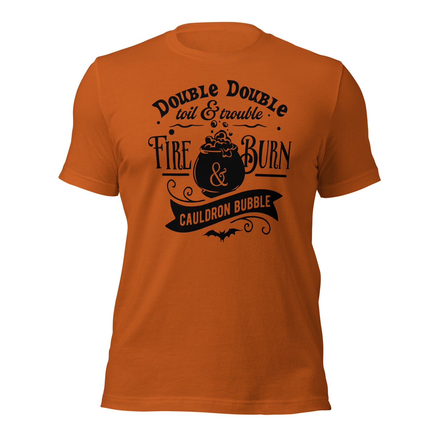 Halloween Shirt Double Double Toil and Trouble Shirt