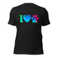 I Love Dogs Shirt Paw Print Shirt