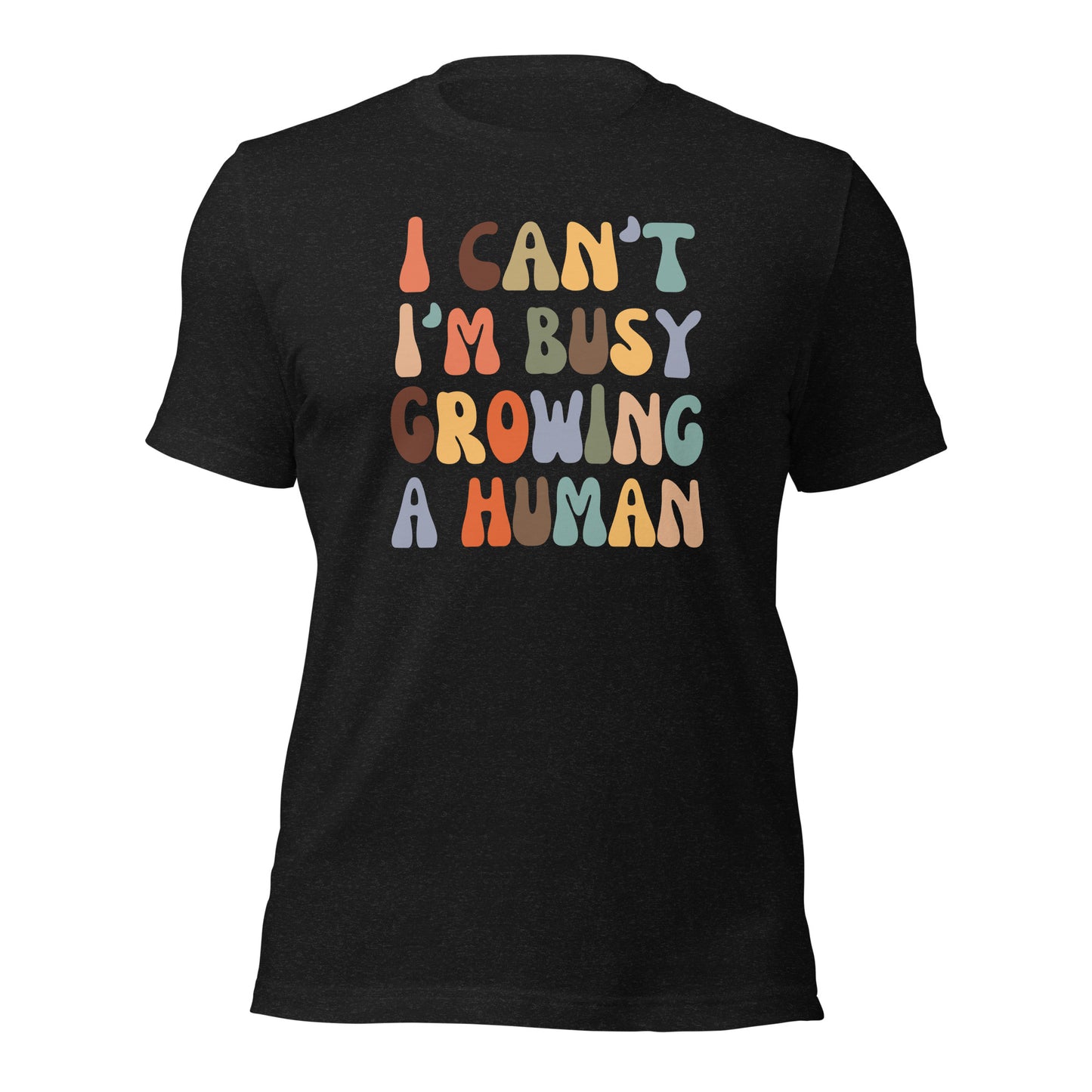 Funny Pregnancy Shirt New Mama Shirt Growing a Human T-shirt