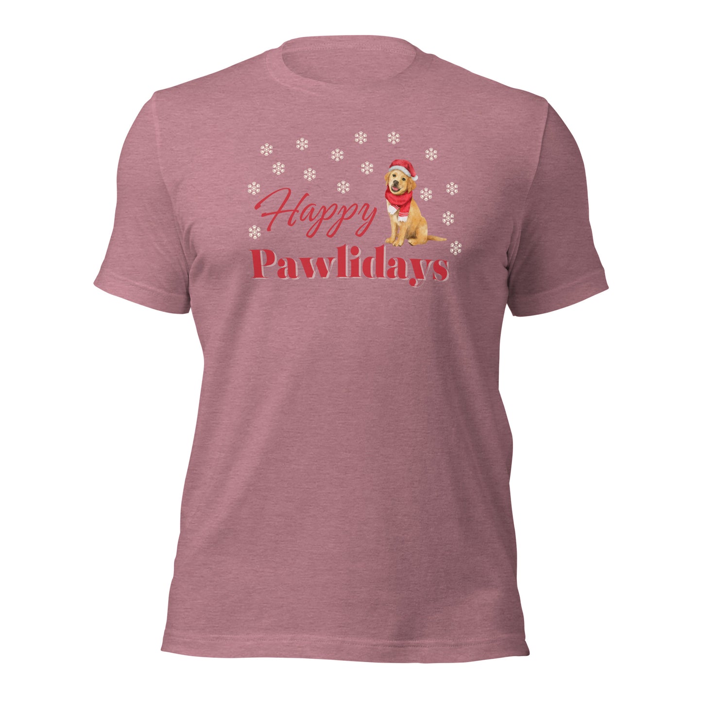 Happy Pawlidays Shirt Christmas Dog Tee