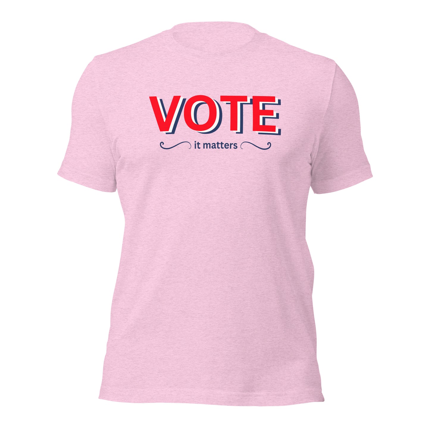 VOTE It Matters Shirt red white blue Vote Tee