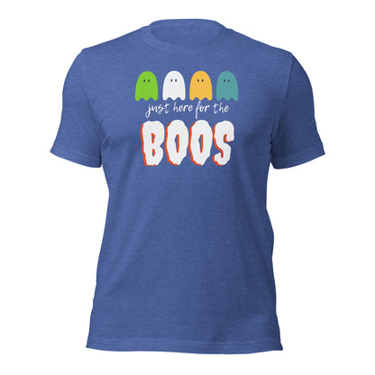 Here for the Boos Shirt Halloween Shirt Cute Ghost Shirt