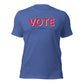 VOTE It Matters Shirt red white blue Vote Tee