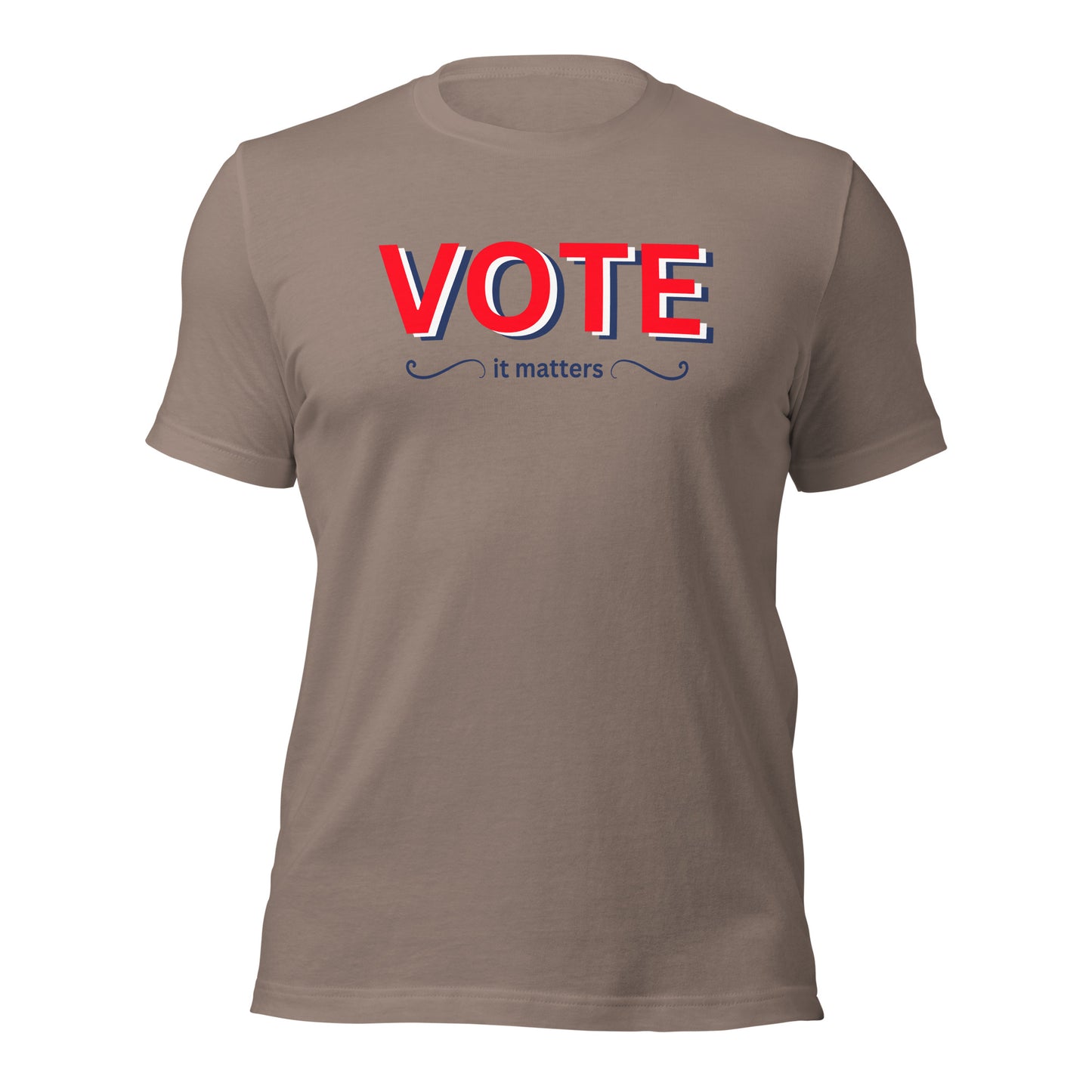 VOTE It Matters Shirt red white blue Vote Tee