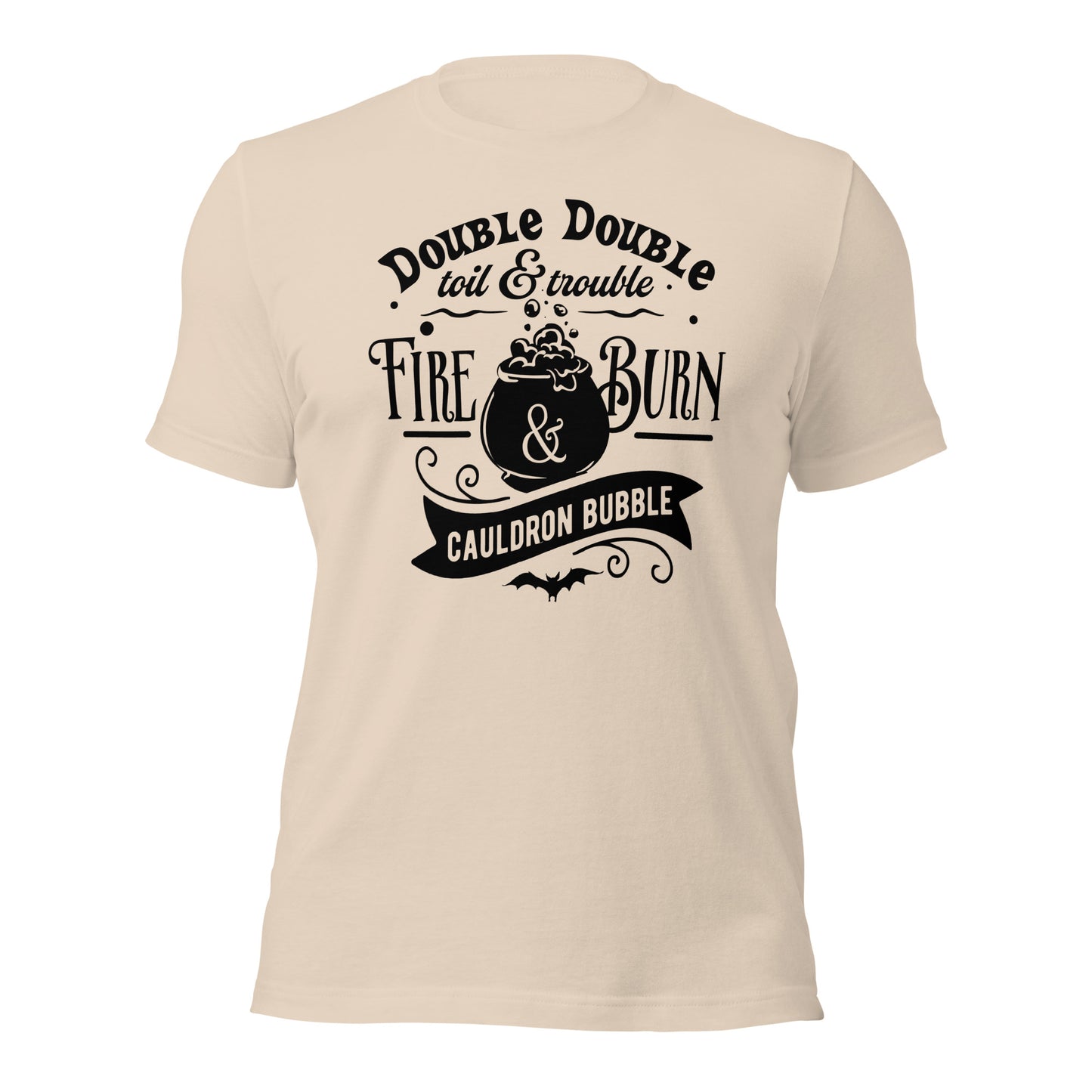 Halloween Shirt Double Double Toil and Trouble Shirt