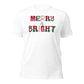 Merry & Bright Christmas Shirt Festive Holiday Tee