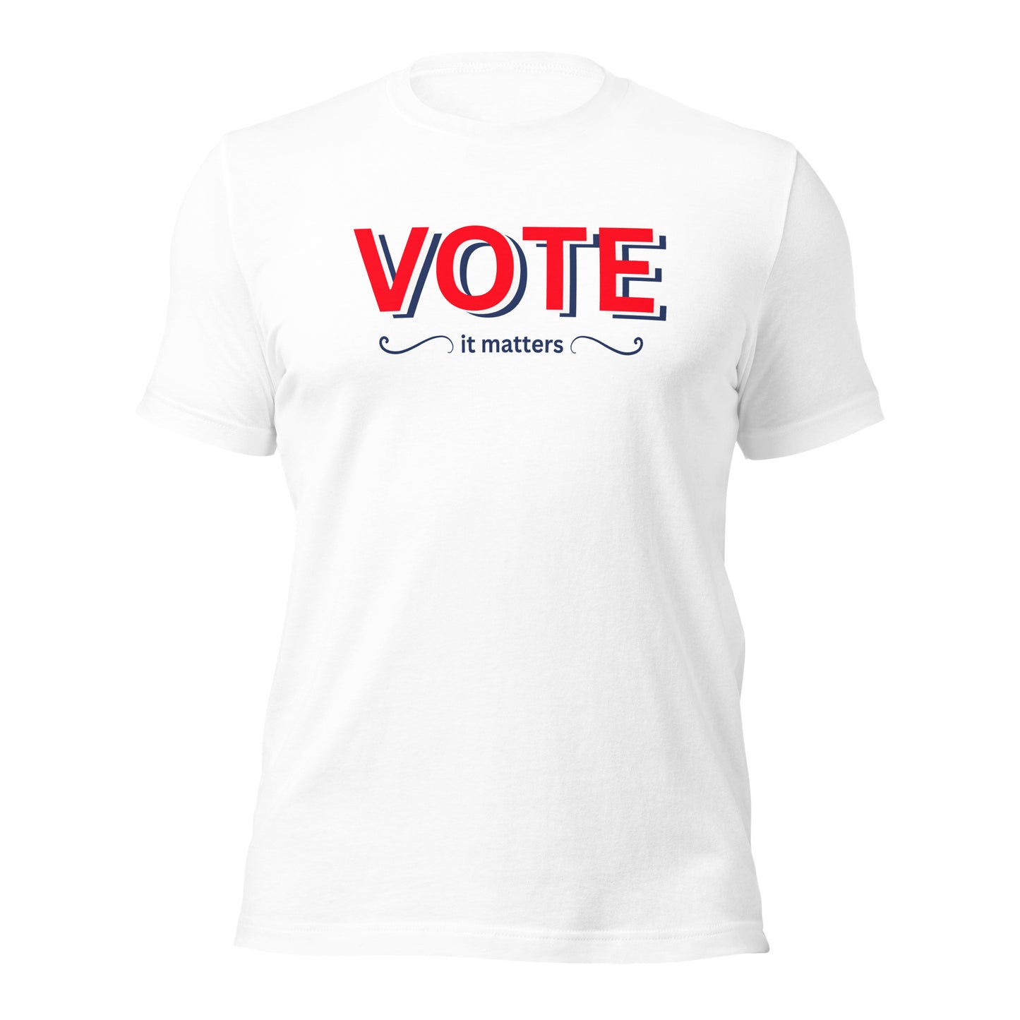 VOTE It Matters Shirt red white blue Vote Tee