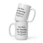 Personalized New Home Mug New Beginnings New Memories Coffee Cup Realtor Closing Gifts