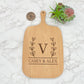 Personalized Cutting Boards and Charcuterie - B-6: 7.75" x 13" Beechwood