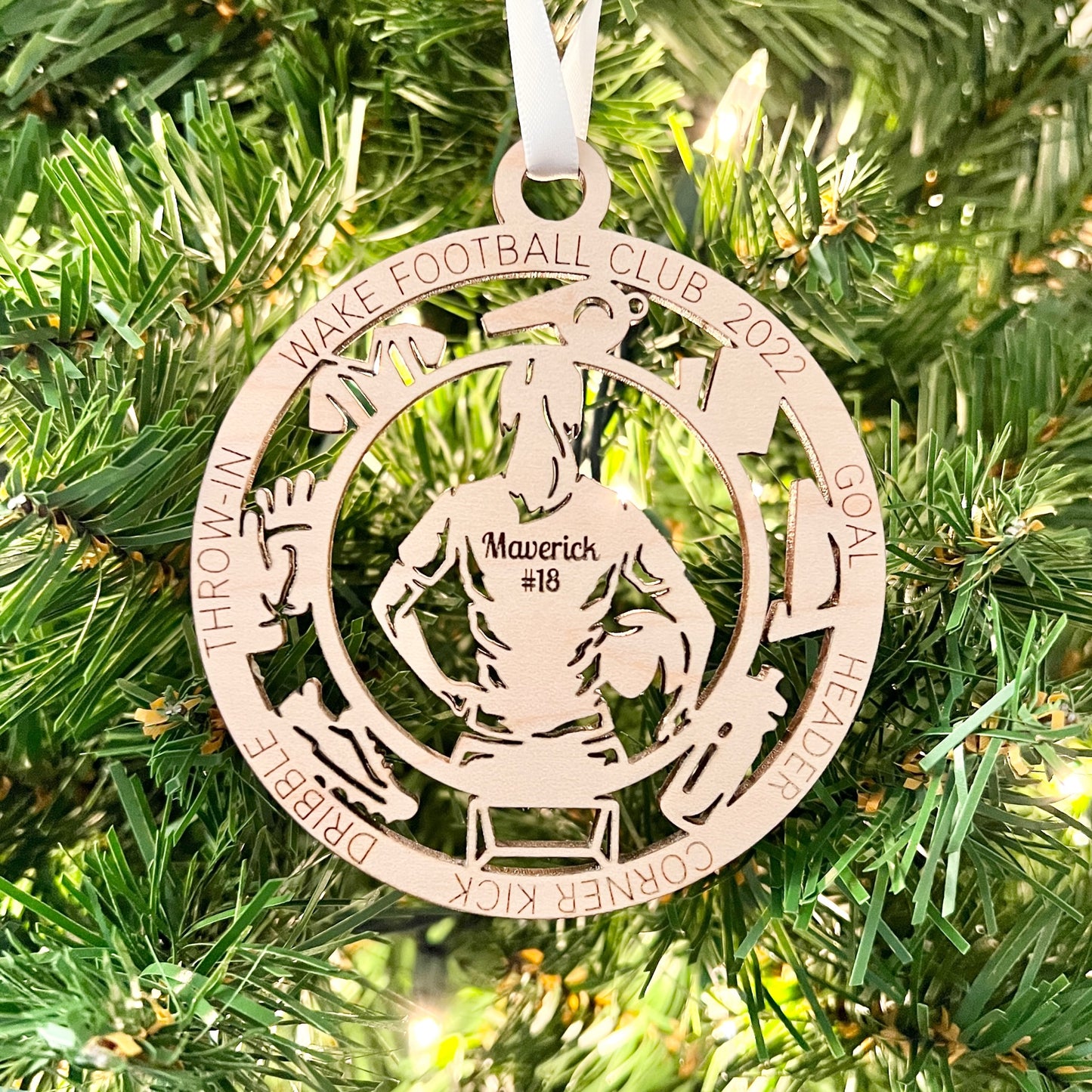 Personalized Cross Country Ornaments+