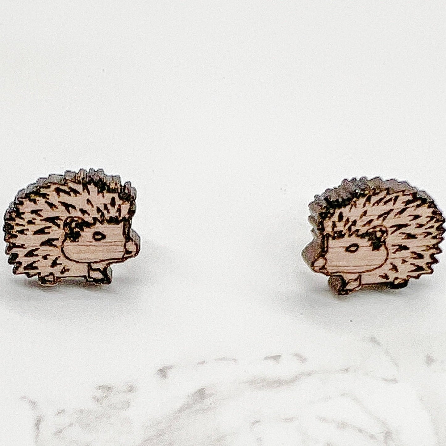 Hedgehog Earrings - Dangles, Studs, and Clip-ons