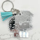 Personalized Hedgehog Keychains / Bag tags