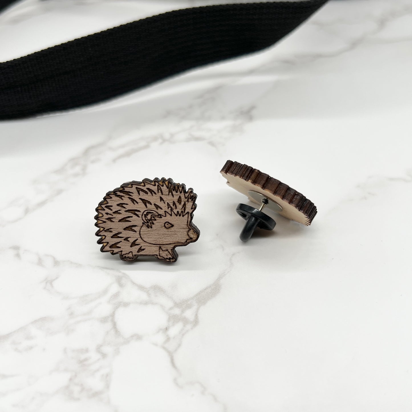 Hedgehog Backpack Pins / Lapel Pins