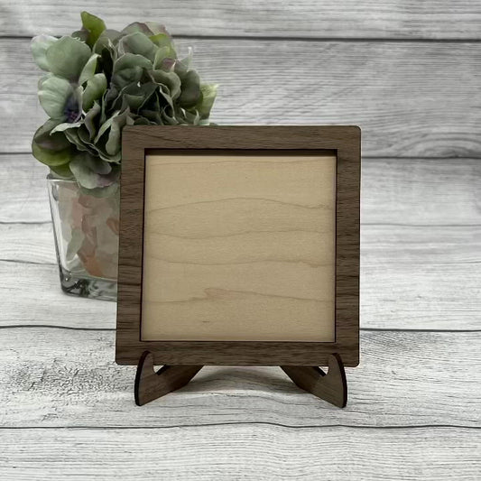 Personalized Message Puzzle with Display Frame and Stand