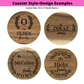 Branded & Personalized Logo Coasters