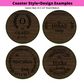 Branded & Personalized Logo Coasters