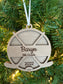 Personalized Hockey Ornaments