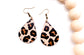 Leopard Print Earrings