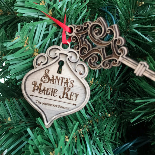 Santa’s Magic Key / SC Key / Personalized Key for Santa