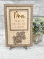 Personalized Mom Puzzle Display
