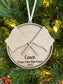 Personalized Color Guard Ornament