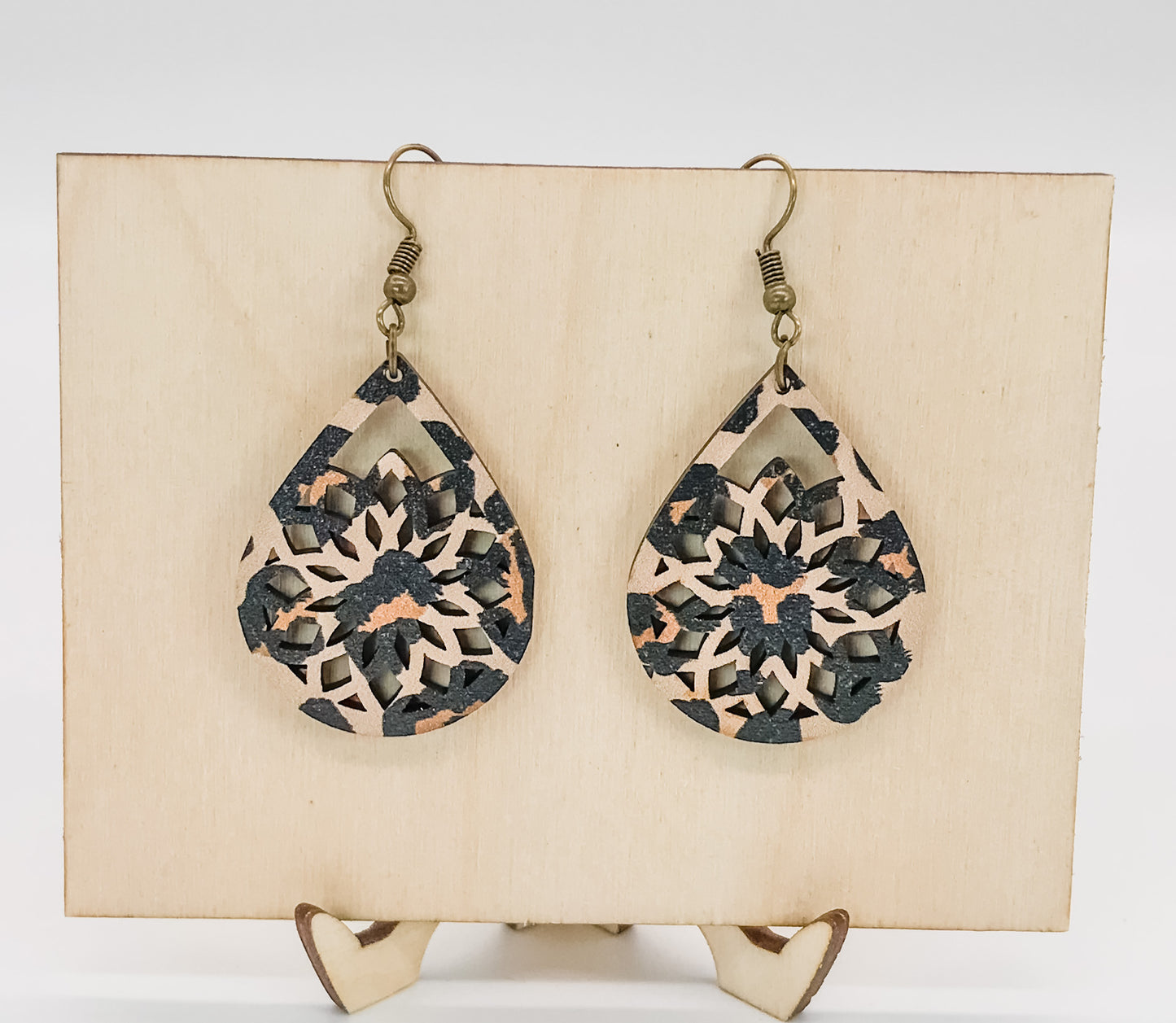 Leopard Print Earrings