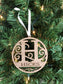 Branded & Personalized Monogram / Family Name Ornament