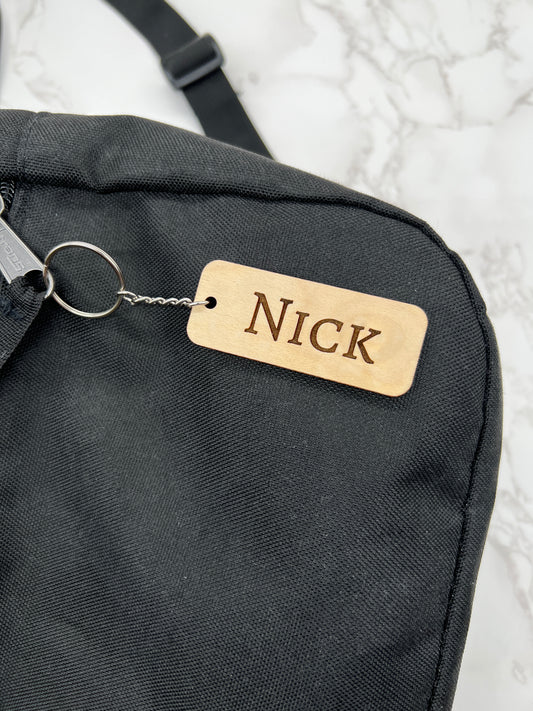 Personalized Name Keychain / Personalized Bag Tags