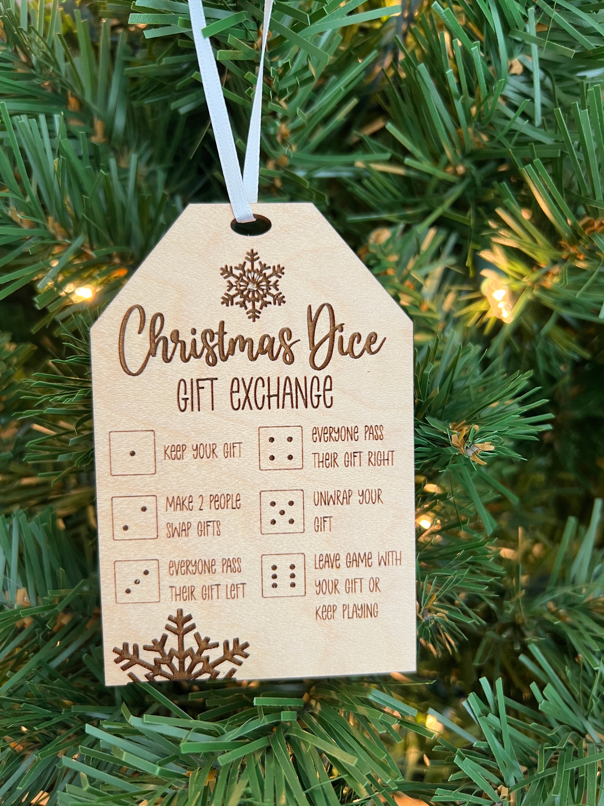 Christmas Dice Gift Exchange