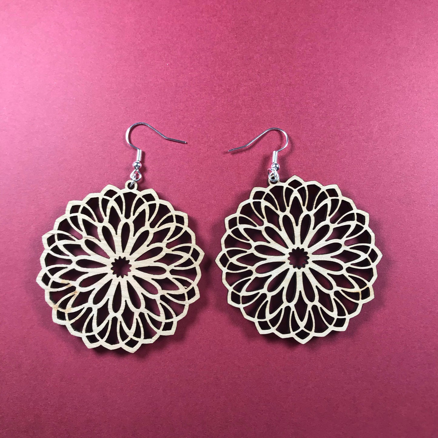 Flower Mandala Earrings