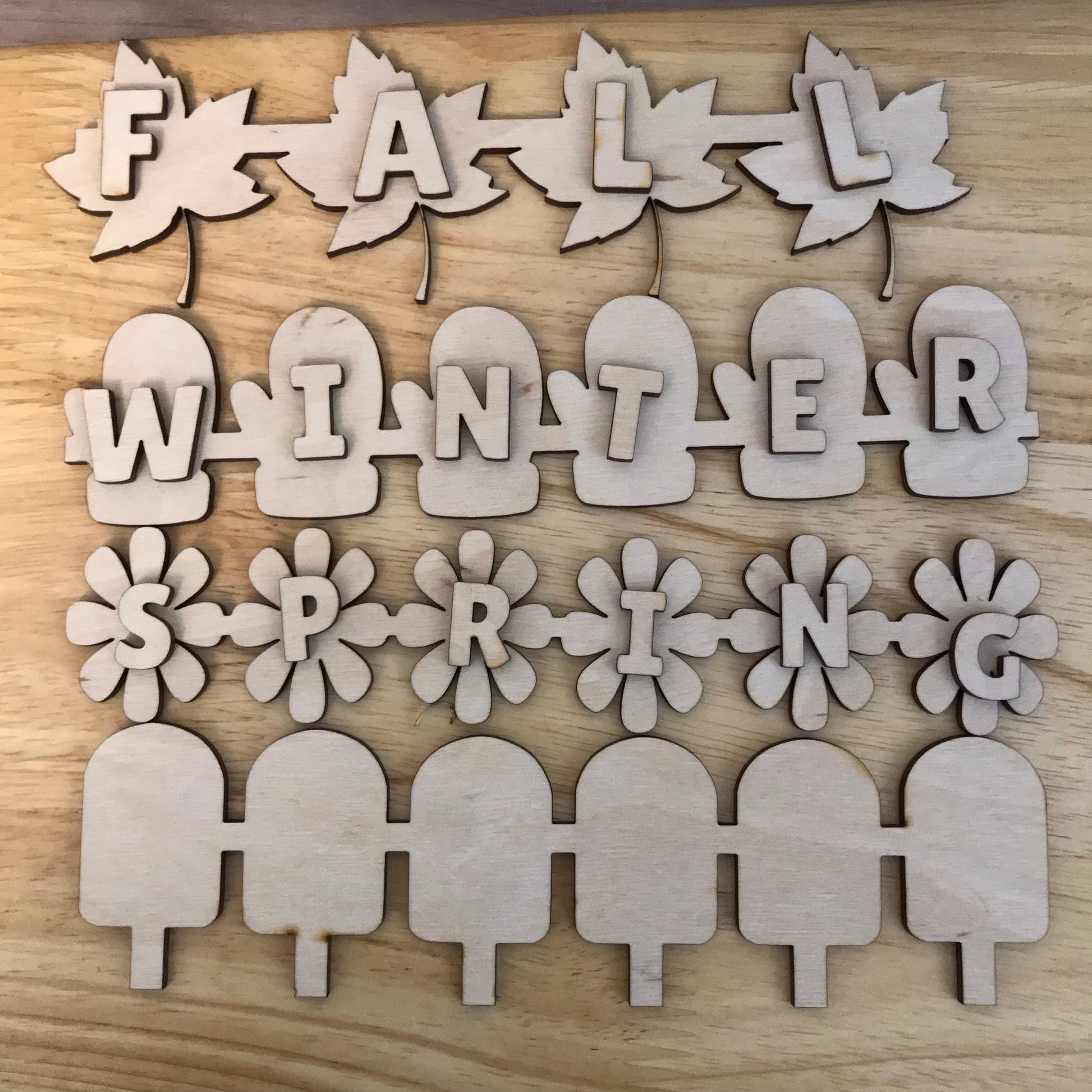 Hello Summer / Hello Fall / Hello Spring / Hello Winter Interchangeabl ...