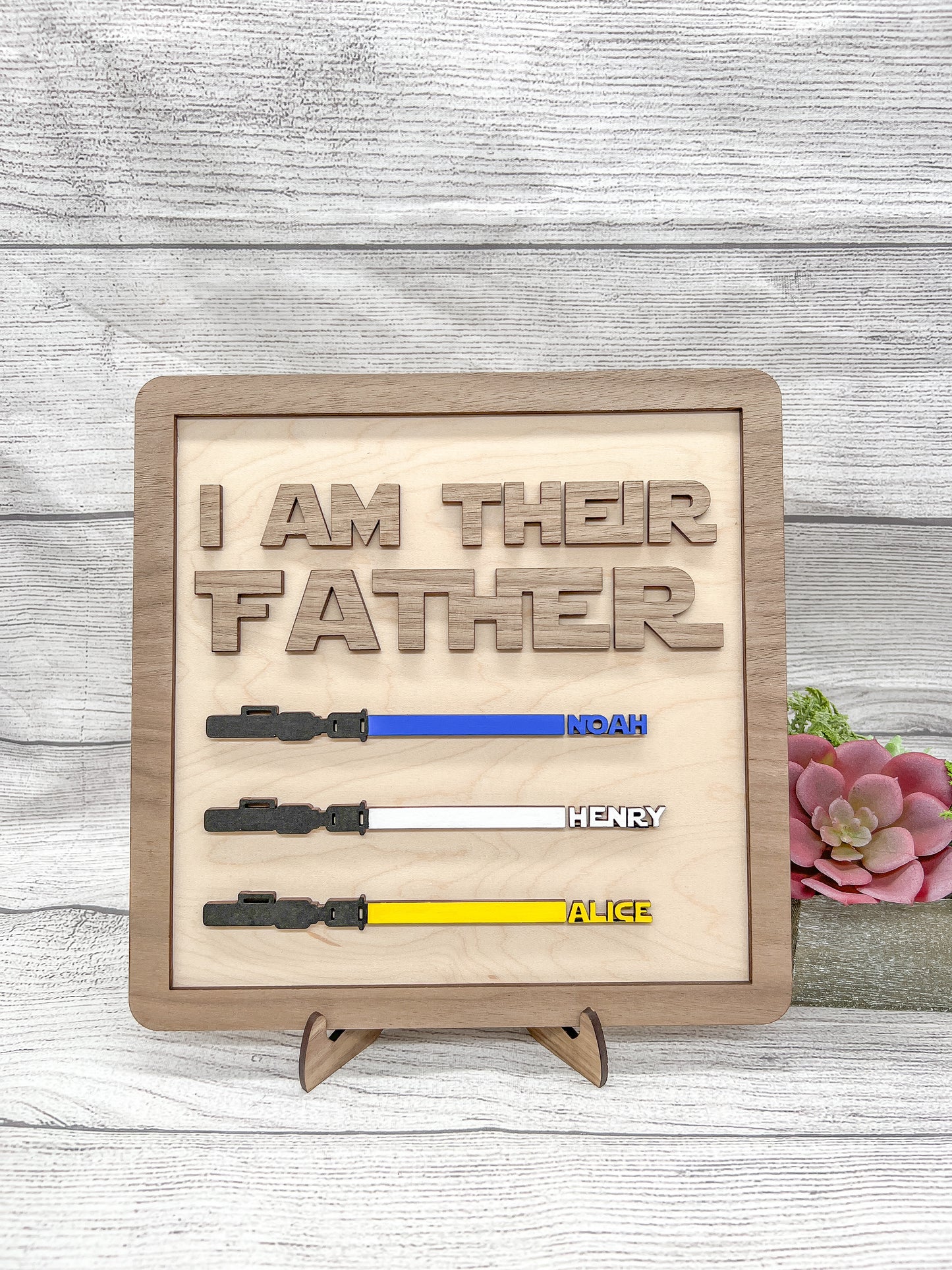 I Am Their Father Display