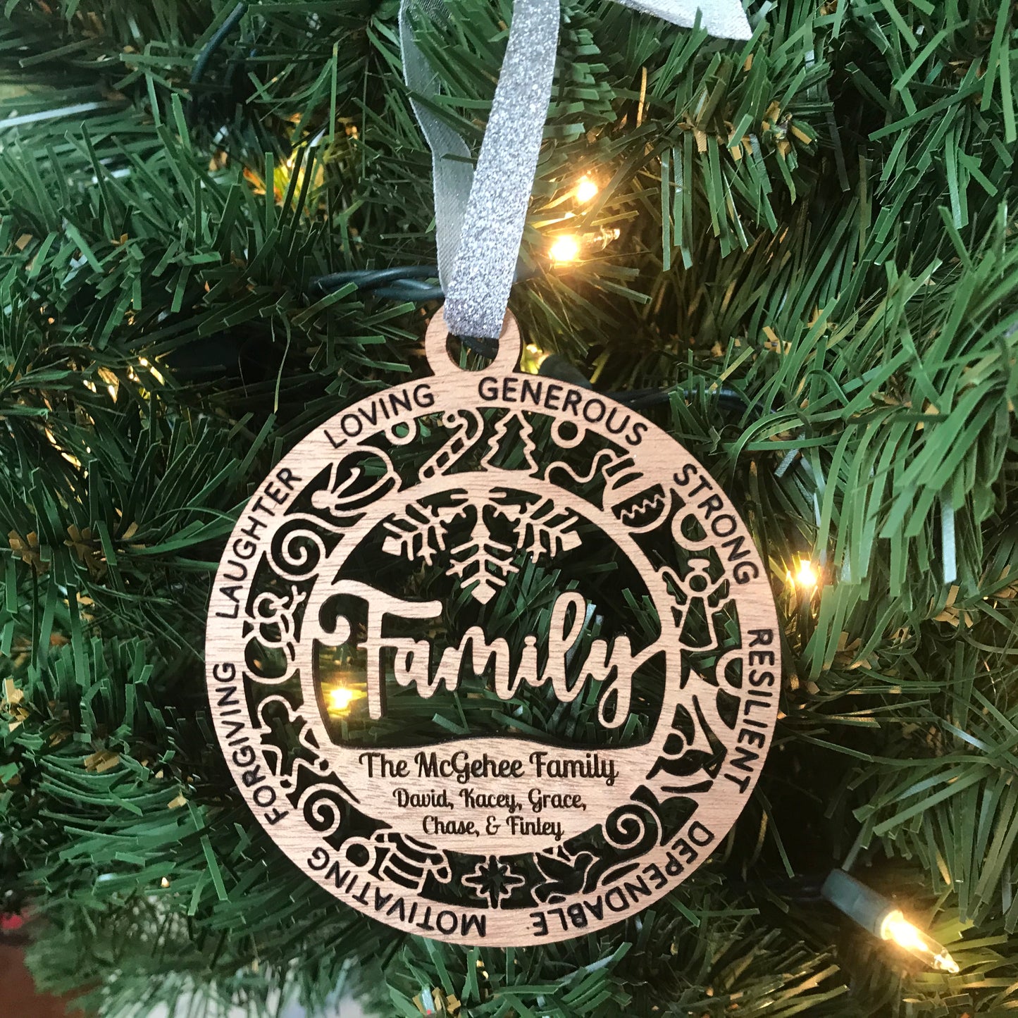 Personalized Family Ornaments!