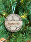 Personalized Soccer Ornament