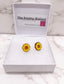 Sunflower Stud Earrings