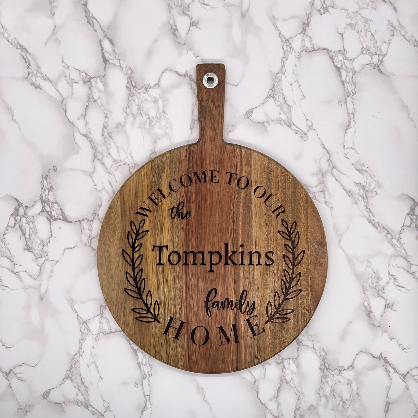 Personalized Cutting Boards and Charcuterie - B-3:  11.75" x 15.75" Acacia