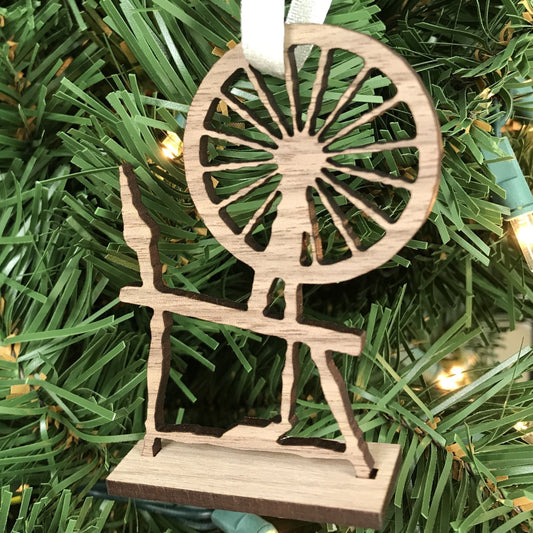 Spinning Wheel Ornament and Display / Sleeping Beauty Theme