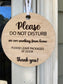 Do Not Disturb Sign