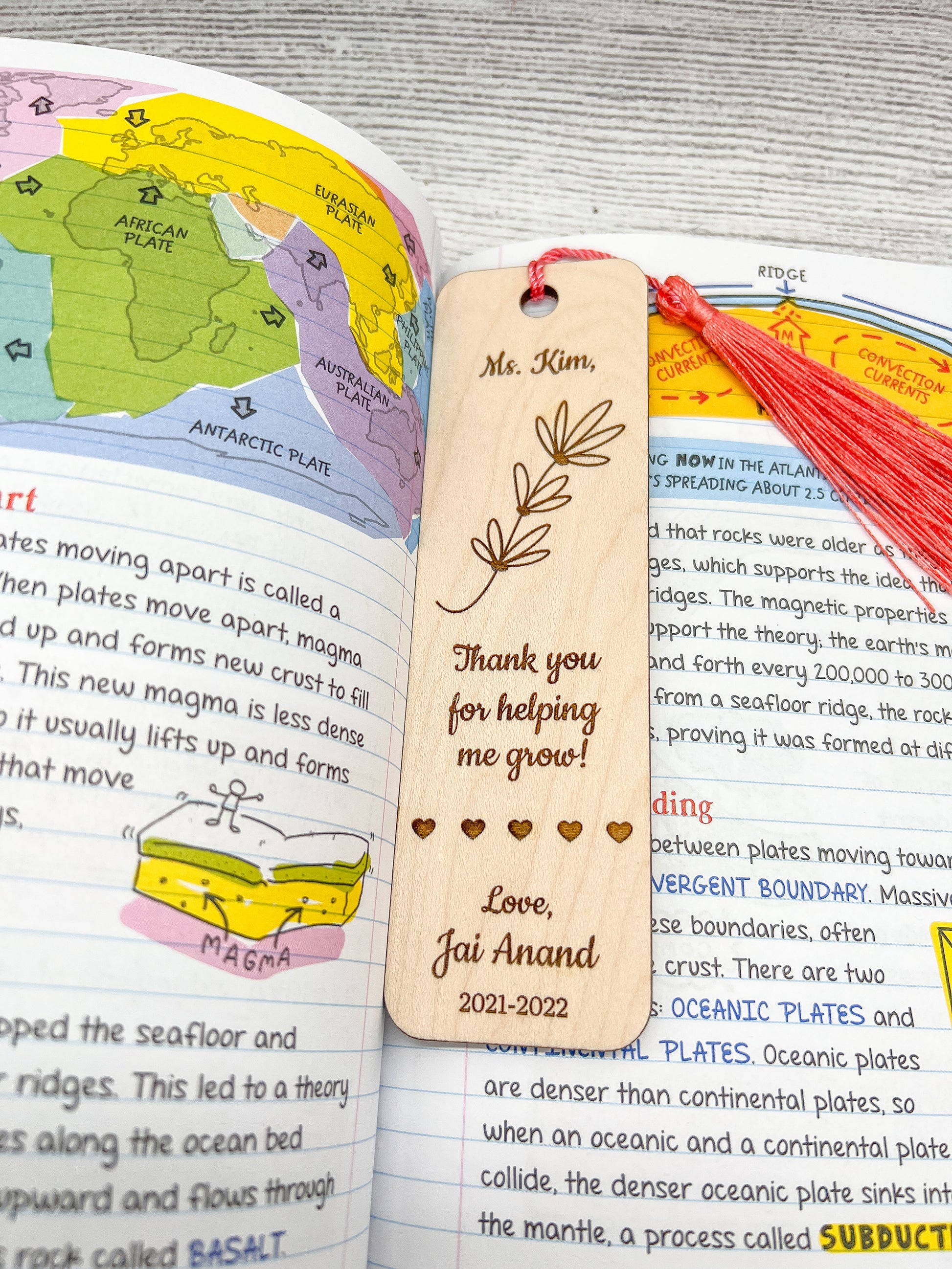 Someone Special To Teach Them How To Fly, Wooden Bookmark, Gifts