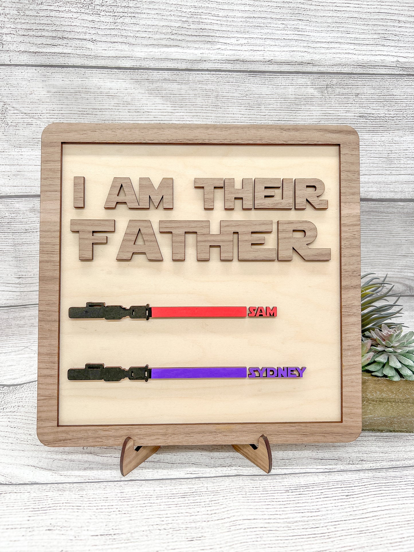 I Am Their Father Display